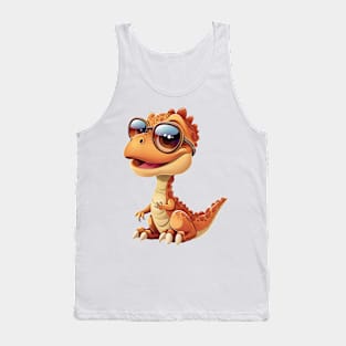 Cute Little Dinosaur Tank Top